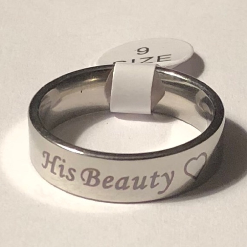 His Beauty with Heart Ring